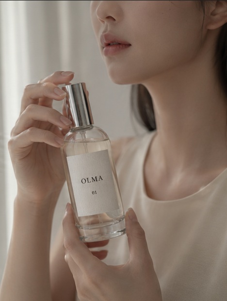 OLMAのボトルを手にする日常のひととき